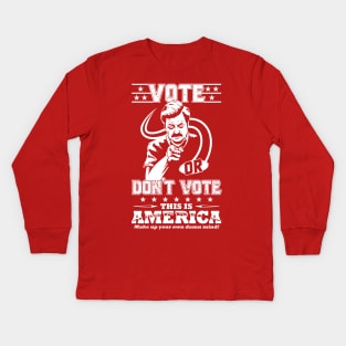 Libertarian Voter? Kids Long Sleeve T-Shirt